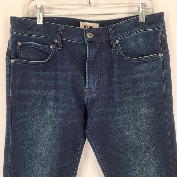 Joseph Abboud Extreme Slim Fit Jeans Dark Wash Blue 32x30 - Picture 4 of 9